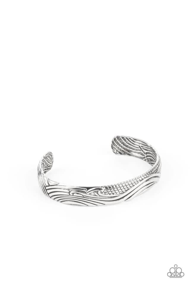 Paparazzi - Tidal Trek - Silver Bracelet