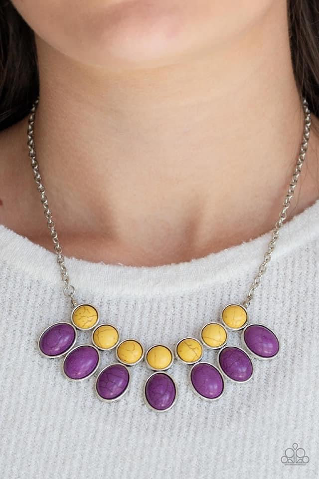 Paparazzi - Environmental Impact Purple Necklace