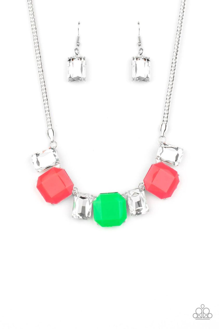 Paparazzi - Royal Crest Pink Necklace