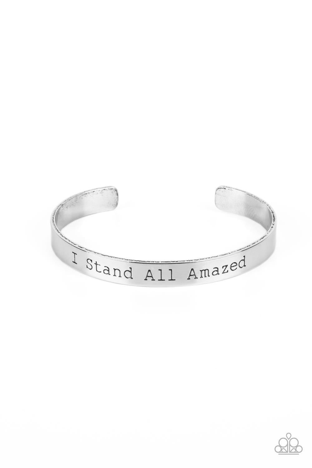 Paparazzi - I Stand All Amazed - Silver Bracelet