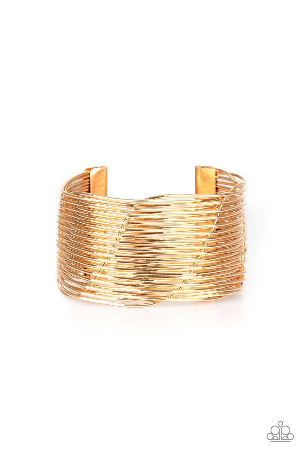 Paparazzi - Retro Revamp - Gold Bracelet