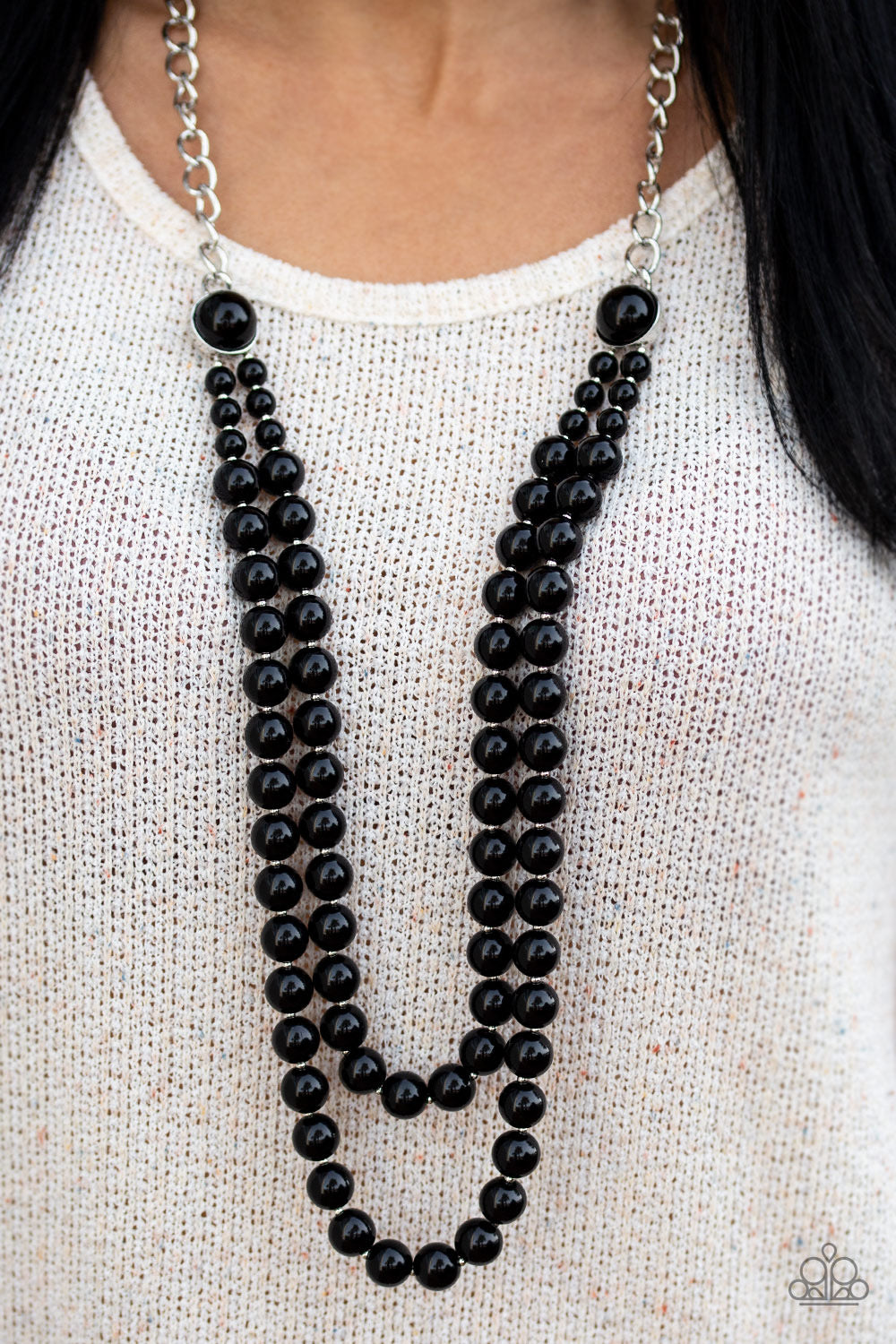 Paparazzi - Endless Elegance - Black Necklace