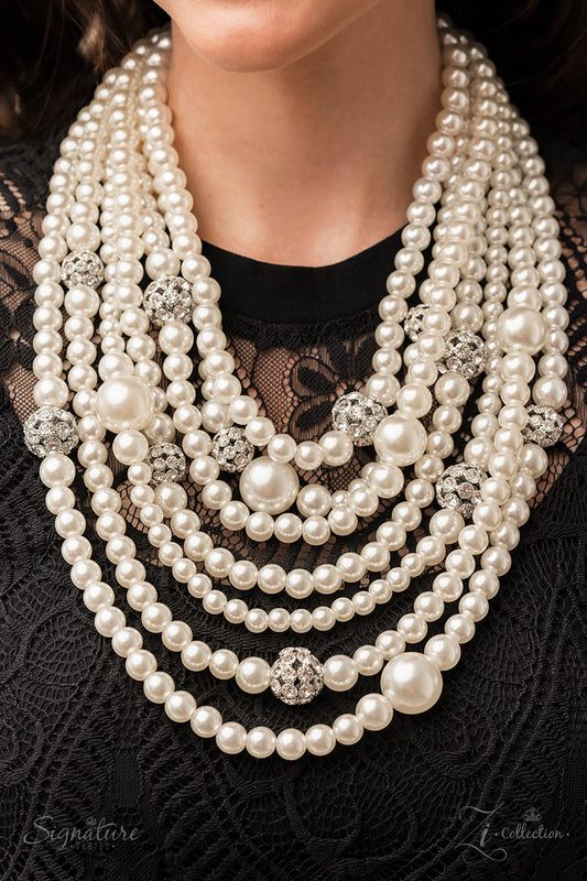 Paparazzi - The Courtney 2022 Zi Collection Pearl Necklace