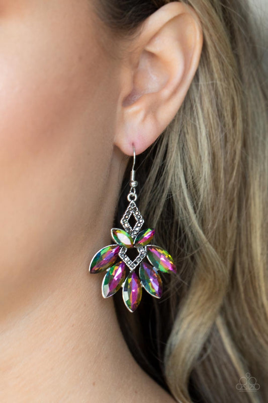 Paparazzi - Galaxy Grandeur - Multi Earrings