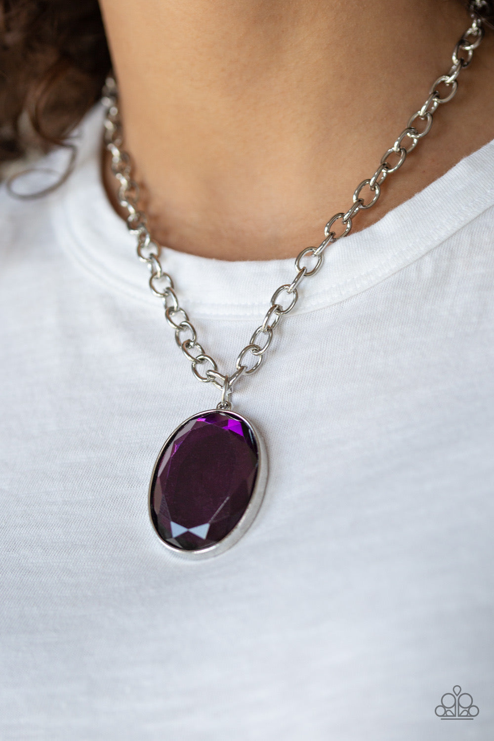 Paparazzi - Light As HEIR - Purple Necklace