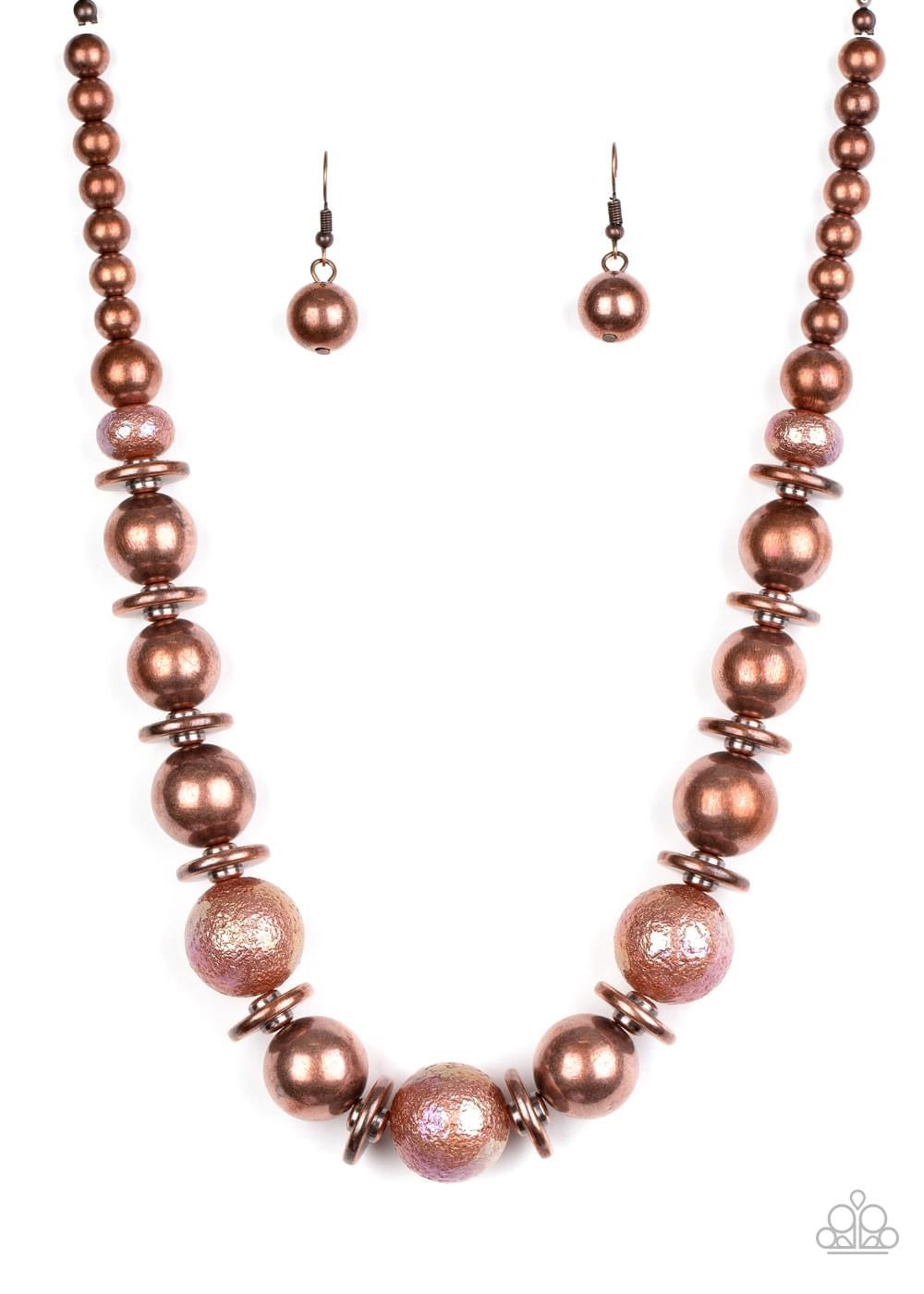 Paparazzi - Twinkle, Twinkle I’m the Star Copper Necklace