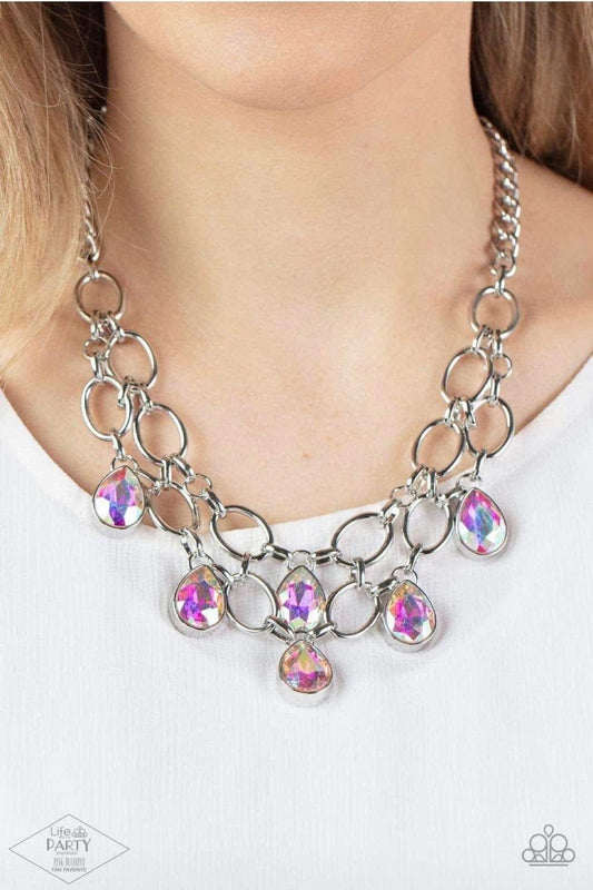 Paparazzi - Show-Stopping Shimmer - Multi Necklace