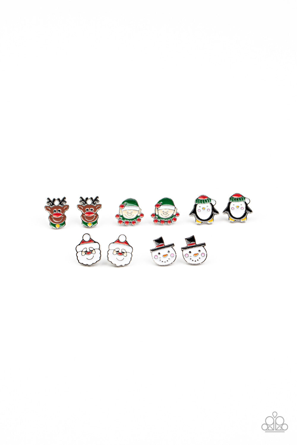 Paparazzi - Starlet Shimmer Christmas Characters Earring Kit