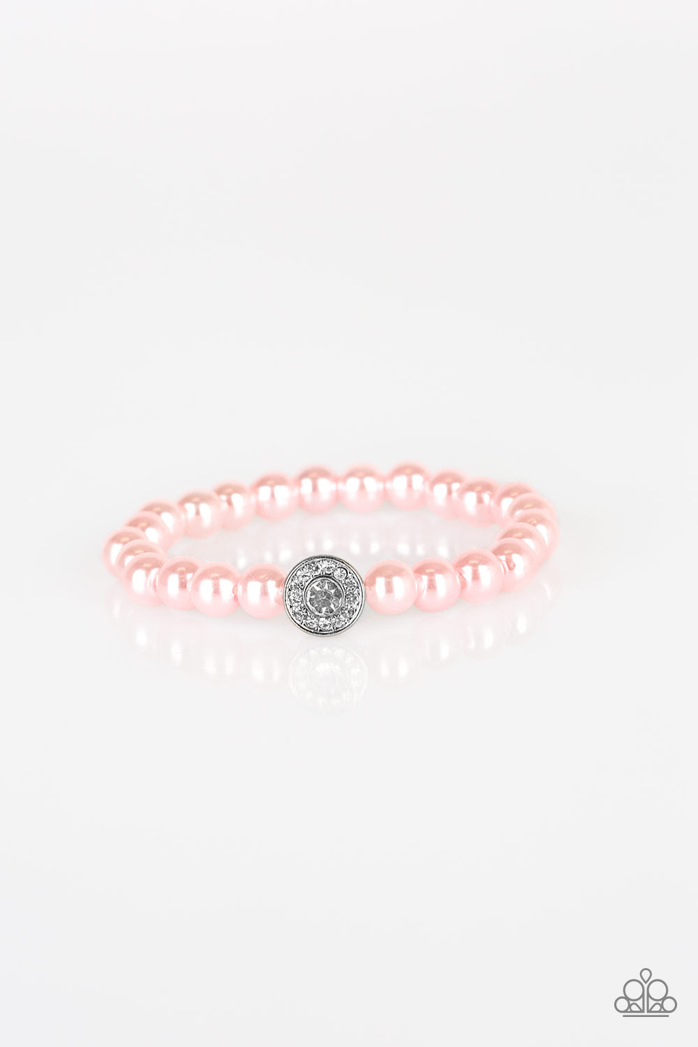 Paparazzi - Follow My Lead - Pink Pearl Bracelet