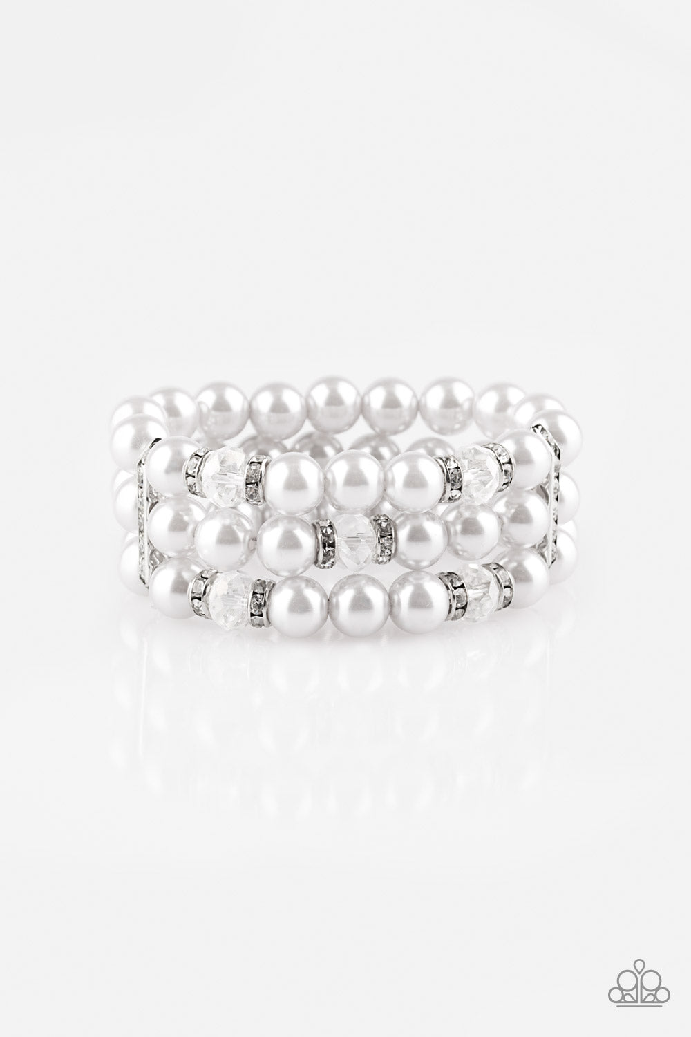 Paparazzi - Undeniably Dapper - Silver Bracelet