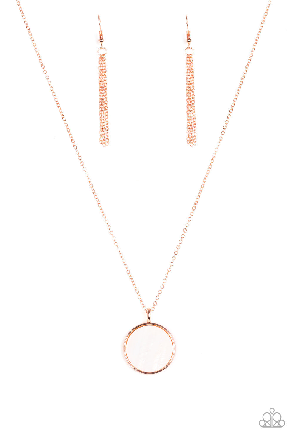 Paparazzi- Shimmering Seashores - Copper Necklace