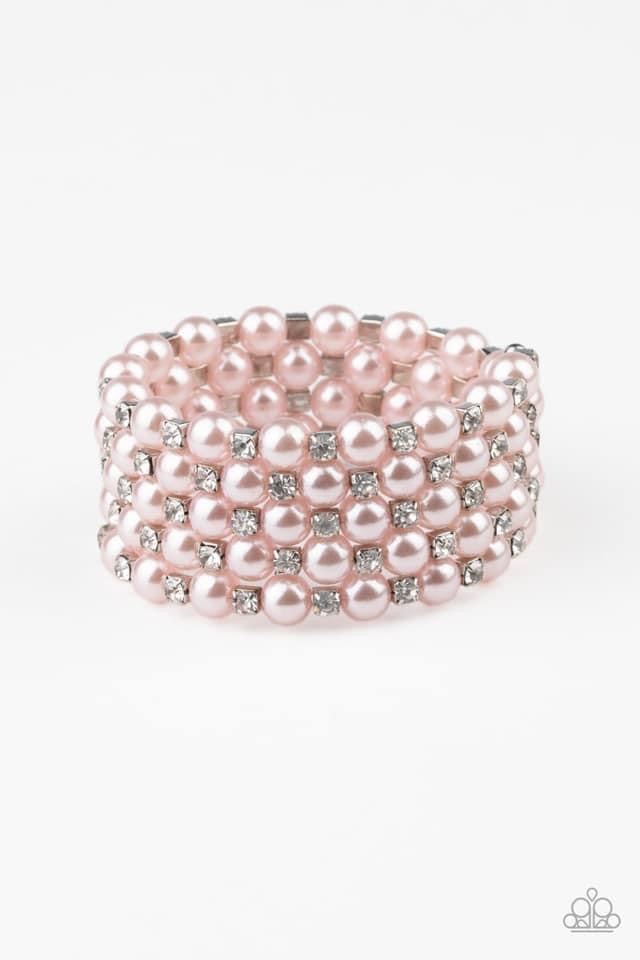 Paparazzi - Rich Royal Pink Bracelet