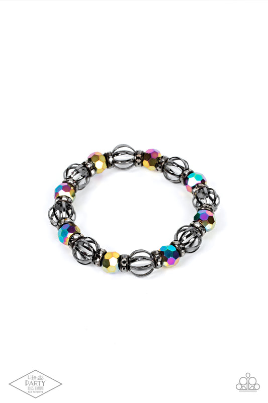 Paparazzi - Metro Squad - Multi Stretchy Bracelet