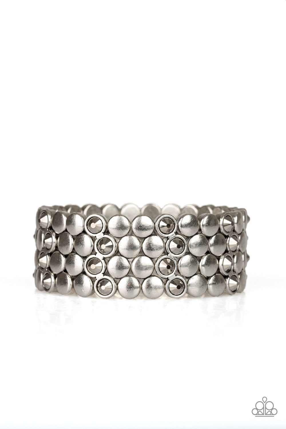 Paparazzi - Scattered Starlight - Silver Bracelet