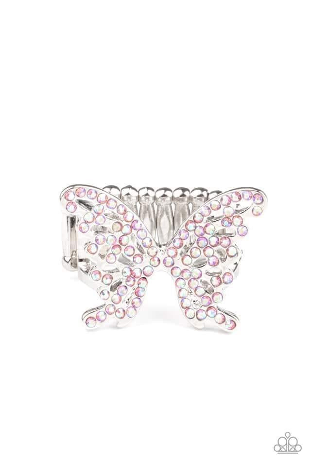 Paparazzi- Butterfly Orchard - Pink Ring