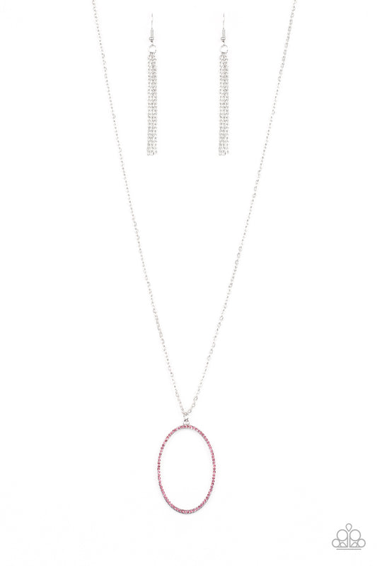 Paparazzi - A Dazzling Distraction - Pink Necklace