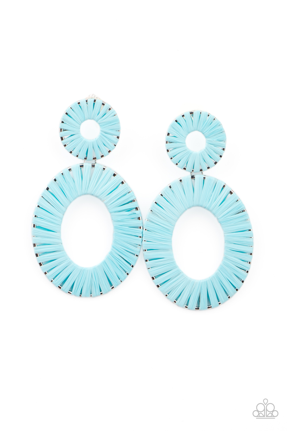 Paparazzi- Foxy Flamenco Blue Earrings