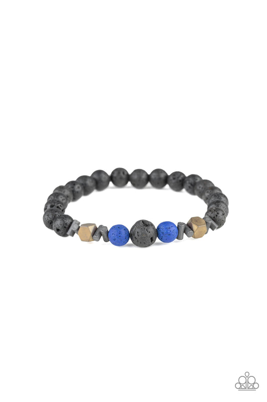 Paparazzi - Empowered - Blue Urban Bracelet