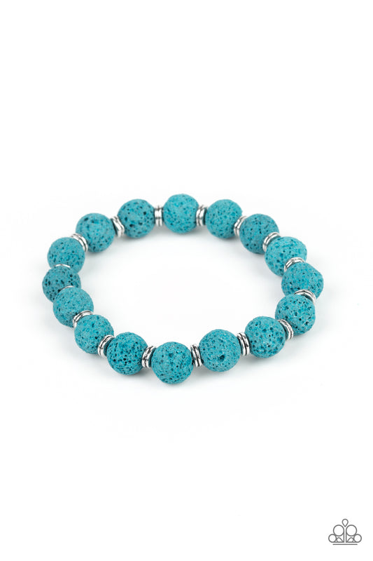 Paparazzi - Luck - Blue Urban Bracelet