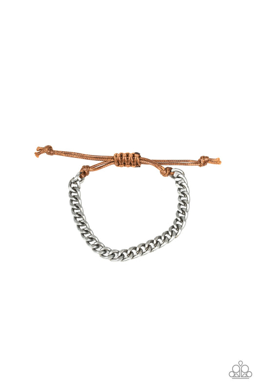 Paparazzi - Tiebreaker - Silver Bracelet