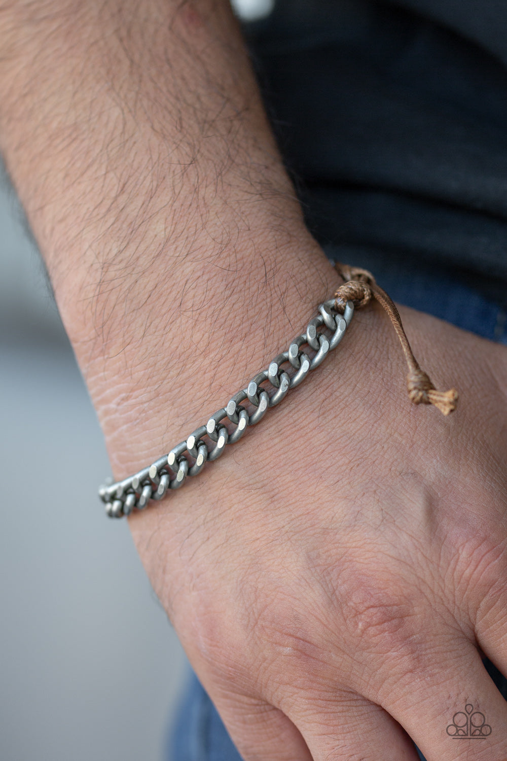 Paparazzi - Tiebreaker - Silver Bracelet