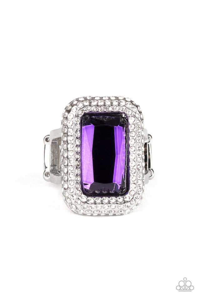 Paparazzi - A Grand Statement Maker Purple Ring