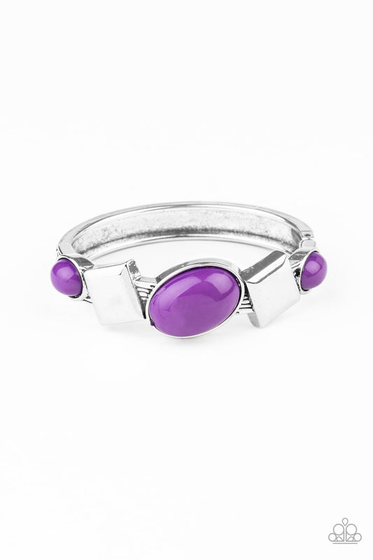 Paparazzi- Abstract Appeal - Purple Bracelet