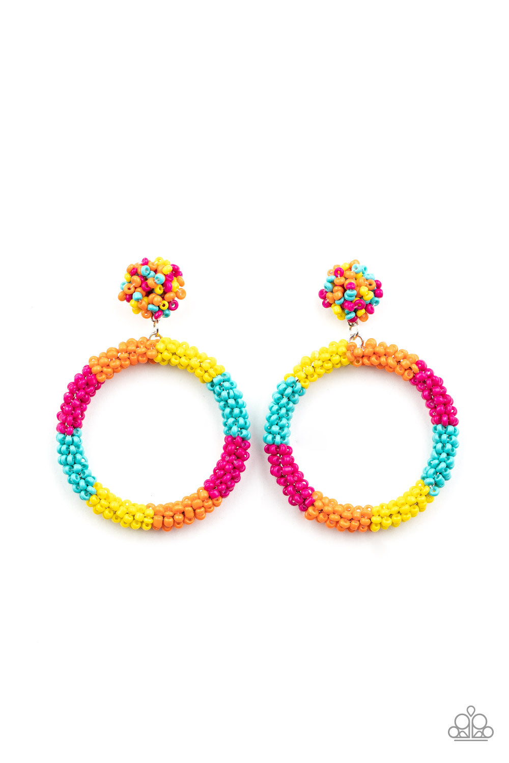 Paparazzi - Be All You Can BEAD - Multi Earrings