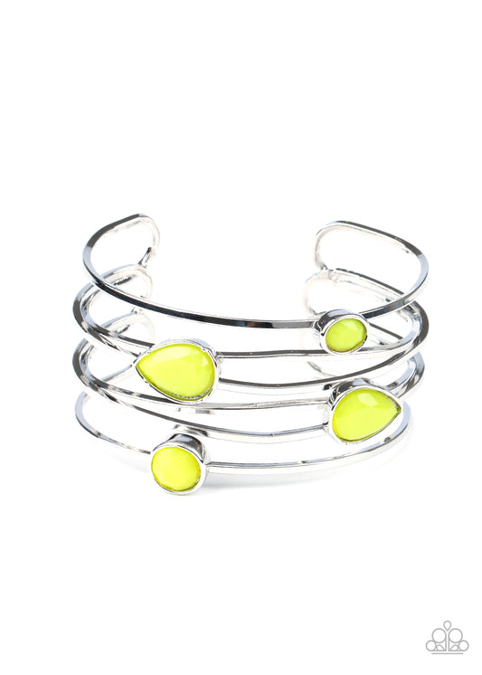 Paparazzi - Fashion Frenzy - Yellow Bracelet