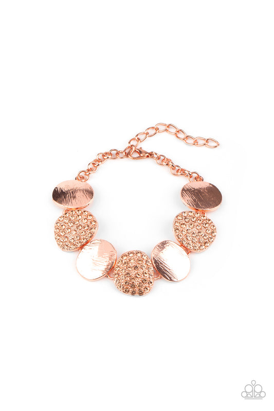 Paparazzi - Tough LUXE - Copper Bracelet