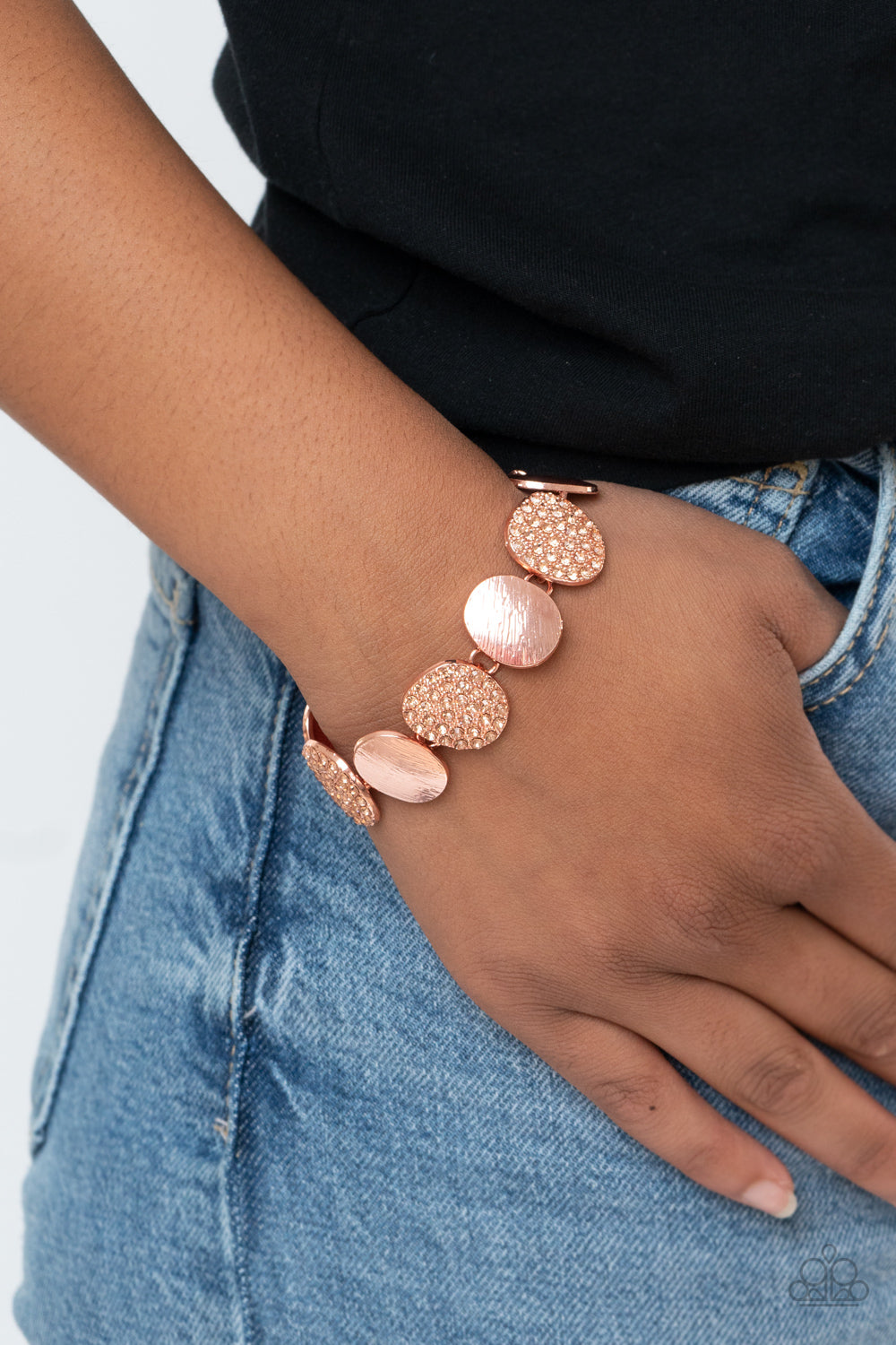 Paparazzi - Tough LUXE - Copper Bracelet