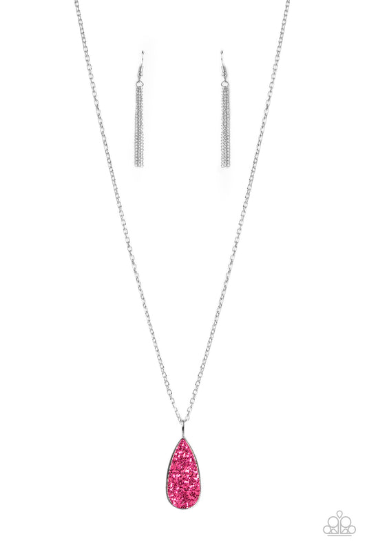 Paparazzi - Daily Dose of Sparkle - Pink Necklace