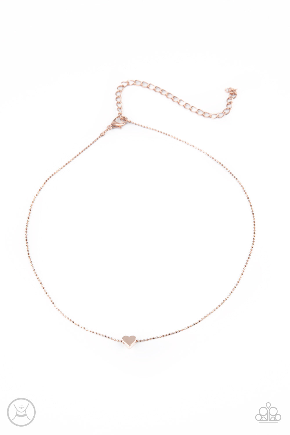 Paparazzi - Humble Heart - Rose Gold Choker