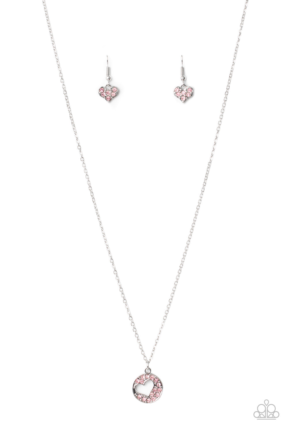 Paparazzi - Bare Your Heart - Pink Necklace