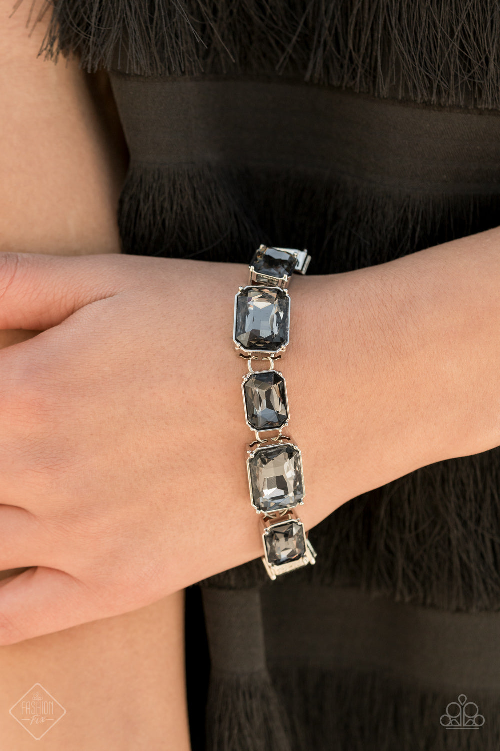 Paparazzi - After Hours - Silver Bracelet