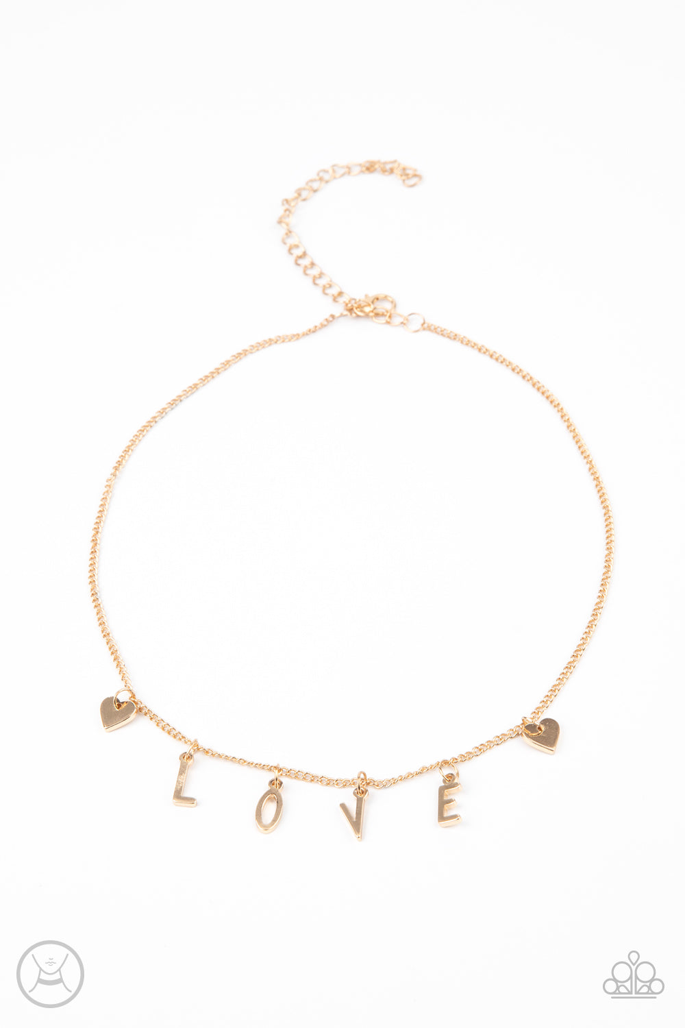 Paparazzi - Love Conquers All - Gold Choker