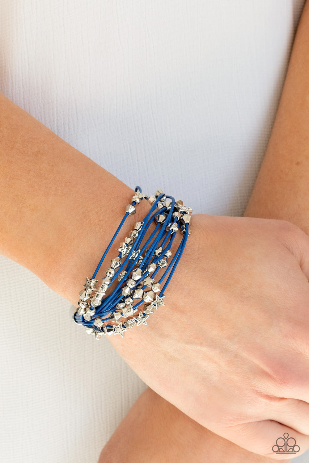 Paparazzi - Star-Studded Affair - Blue Bracelet