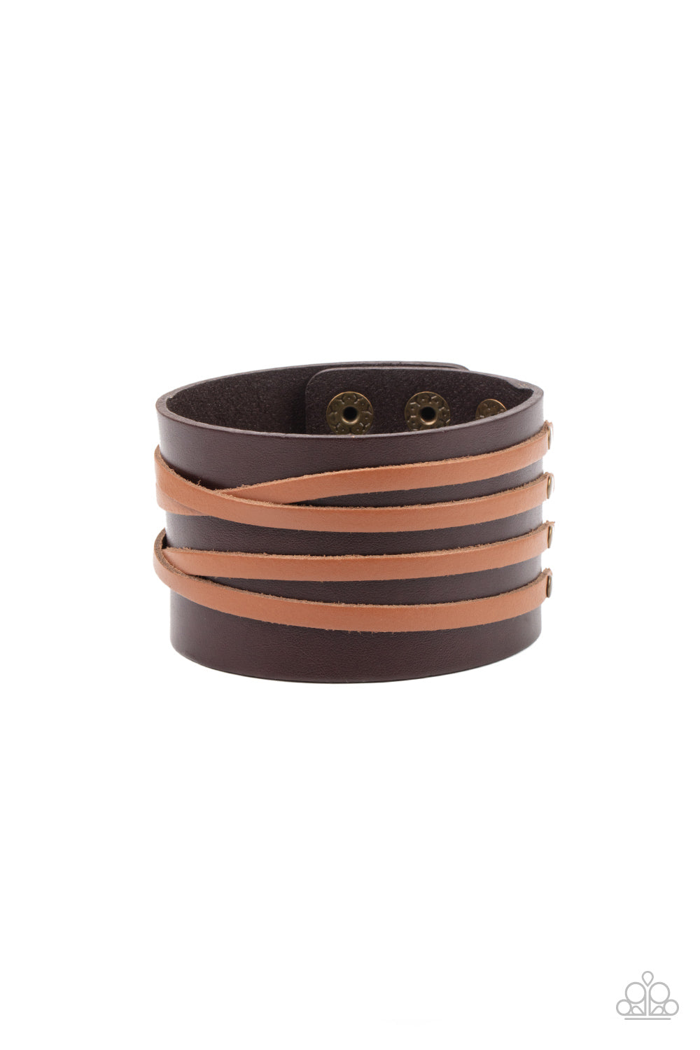 Paparazzi - Pirate Plunder - Brown Bracelet