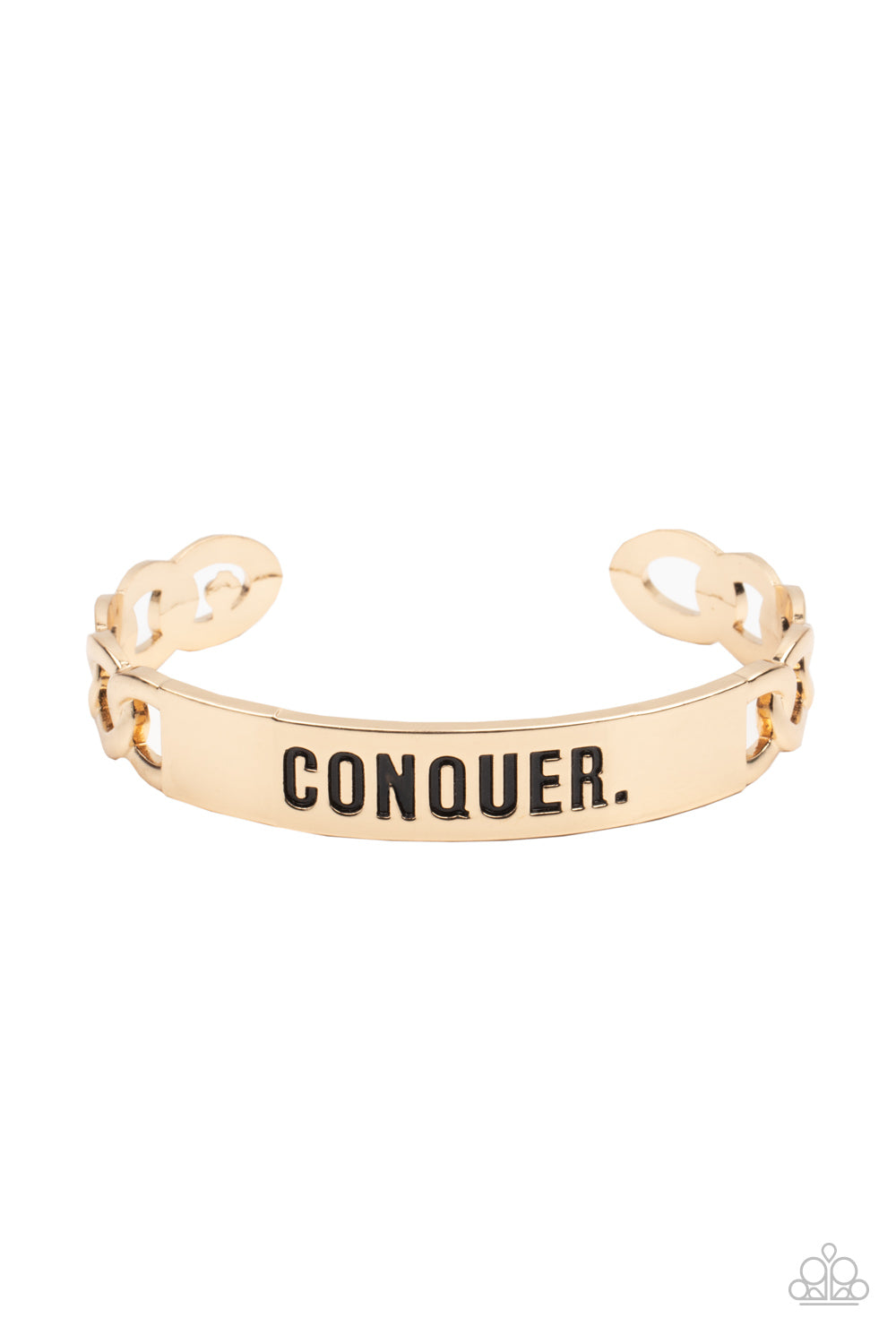 Paparazzi - Conquer Your Fears - Gold Bracelet