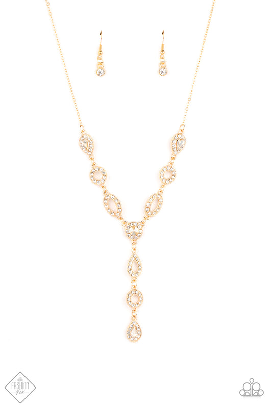 Paparazzi- Royal Redux - Gold Necklace