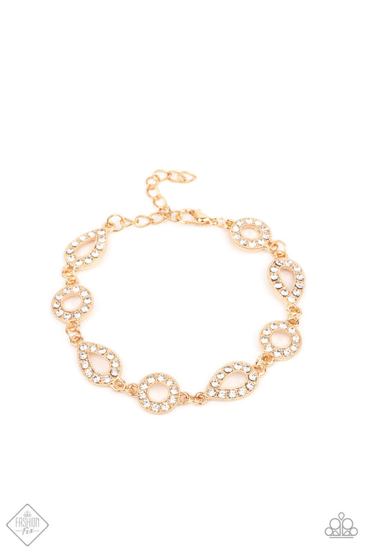 Paparazzi- Royally Refined - Gold Bracelet