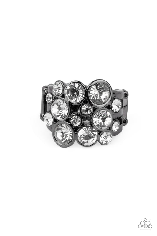 Paparazzi - Bubbling Bravado - Black Ring