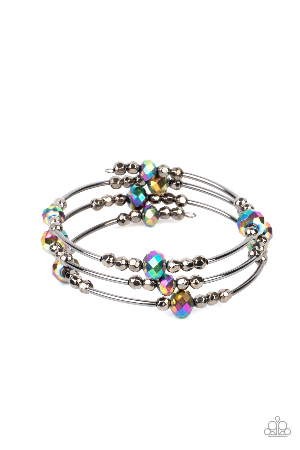 Paparazzi- Showy Shimmer - Multi Bracelet