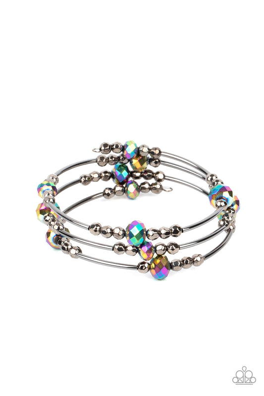 Paparazzi- Showy Shimmer - Multi Bracelet