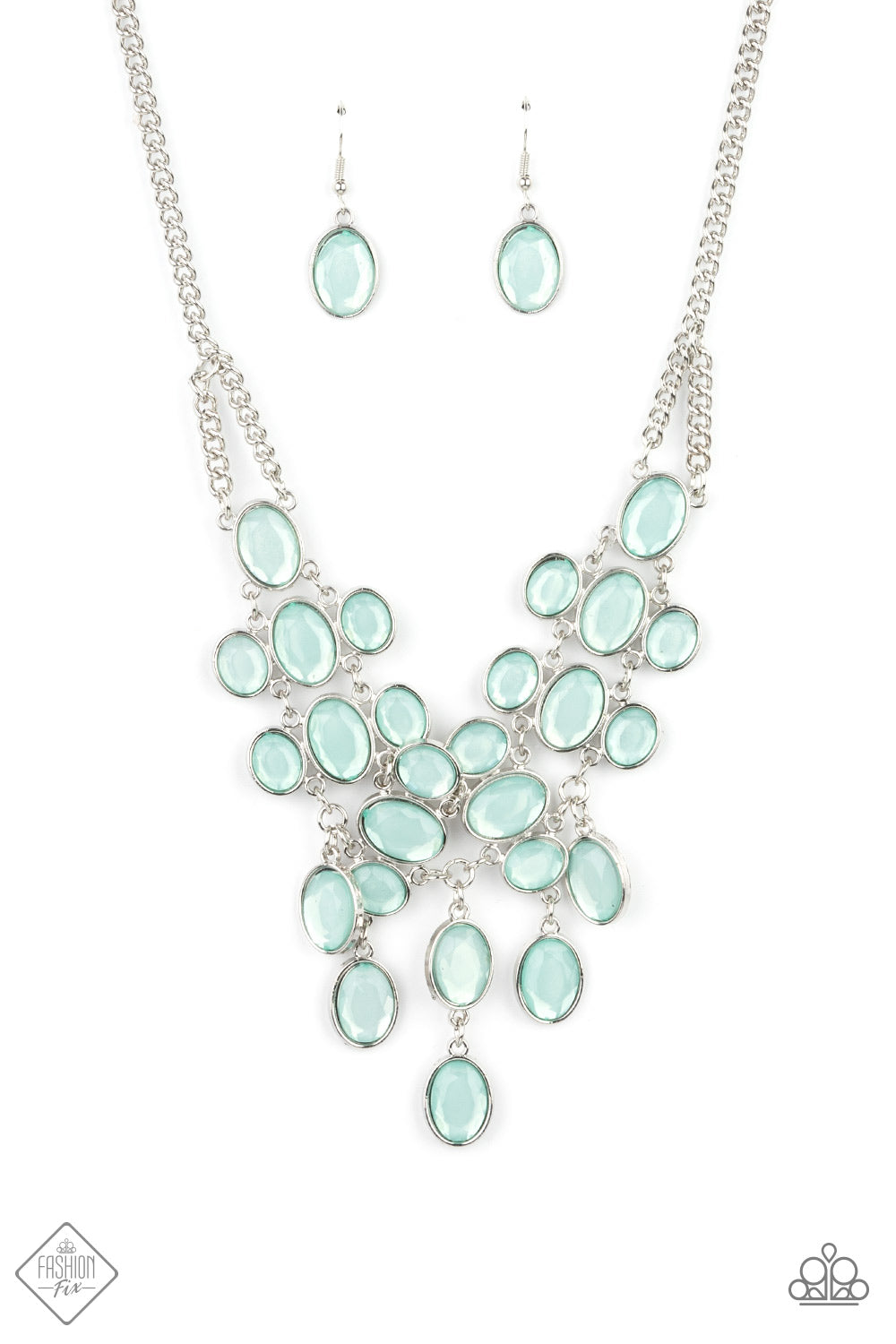 Paparazzi - Serene Gleam - Blue Necklace