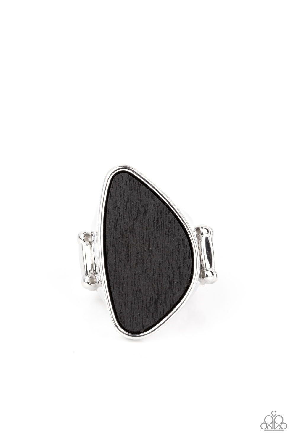 Paparazzi- Perfectly Petrified - Black Ring