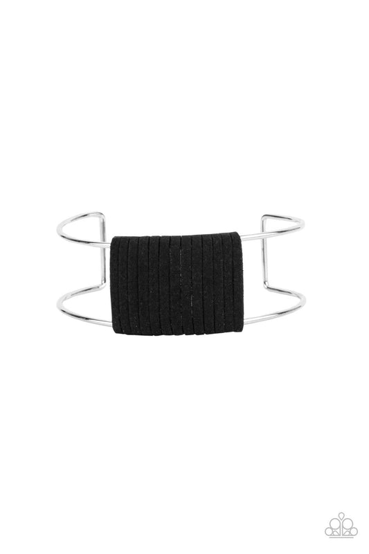 Paparazzi - Free Expression - Black Bracelet