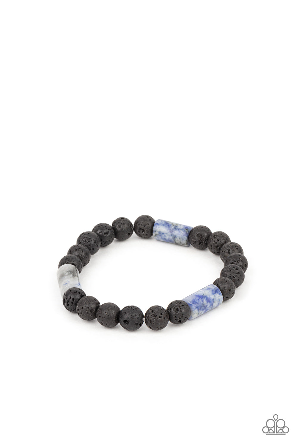 Paparazzi - Earthy Energy - Blue Bracelet