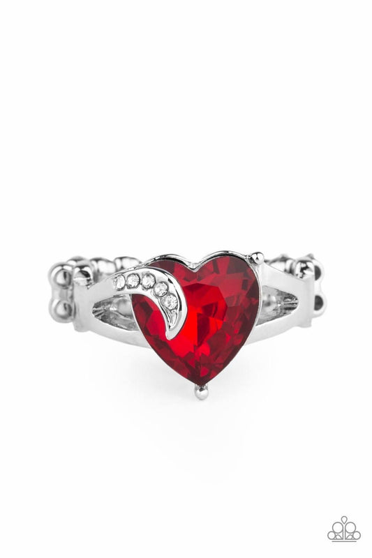 Paparazzi - Romantic Reverie Red Ring