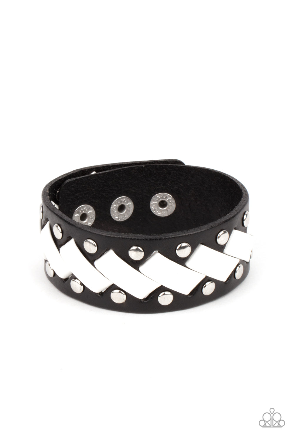 Paparazzi - LACES Loaded - Black Urban Bracelet